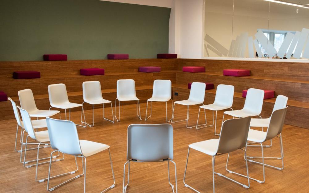 foto van zaal Bibliotheek Utrecht