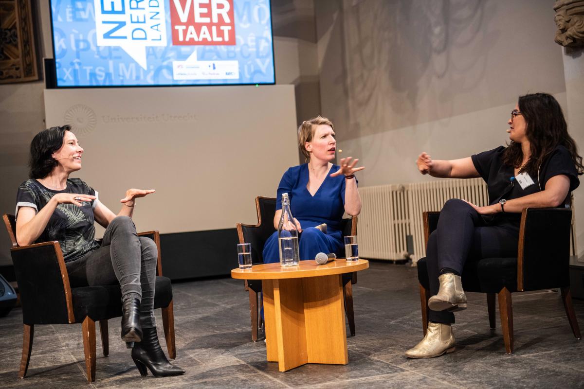 Presentatie verTALEN voor de toekomst vertaalpleidooi II Foto's Bart Grietens