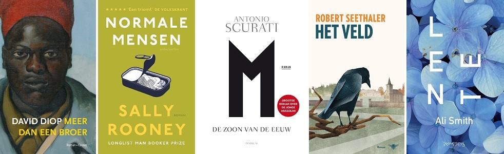 Omslagen shortlist vakjury.