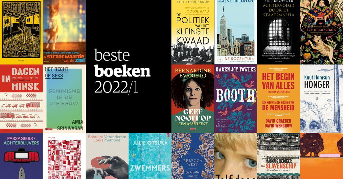 Collage van de beste zomerboeken volgens NRC.